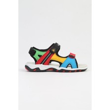 Benetton Benetton® Ithal  Renkli Çocuk Sandalet Spor Ayakkabı BNI-10188