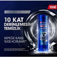 Clear Men Yoğun Arındırıcı Kömür Kepeğe Karşı Etkili Şampuan 350 ml