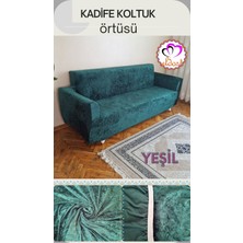 Eldost Ticaret Eldost Kadife Koltuk, Kanepe, Çekyat Örtüsü, Koltuk Kılıfı 3 Kişilik (1 Adet)
