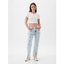 Gap Kadın Mavi Mid Rise '90S Loose Jean Pantolon