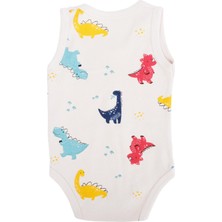 Bebelop Dinozor Baskılı Body