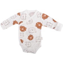 Bebelop Ayıcık Baskılı Kundak Body