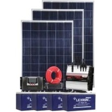 Danıshine 510 Watt Mini Buzdolabı Güneş Enerji Paketi