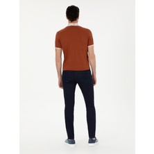 Cacharel Erkek Lacivert Slim Fit Pamuk Karışımlı Jean Pantolon 50287885-VR033