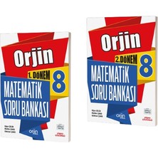 Orjin Yayınları 8. Sınıf Matematik Soru Bankası 3 Kitap