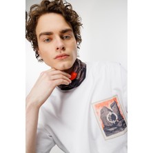 Nors Mith Of Stones Oversize Tshirt - Beyaz