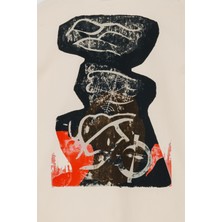Nors Stones Of Prey Oversize Tshirt - Kemik