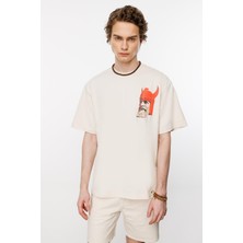 Nors Viking Warrior Oversize Tshirt - Kemik