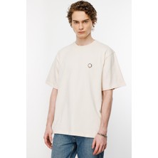 Nors Stones Of Prey Oversize Tshirt - Kemik