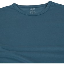 Nors Regular  Bisiklet Yaka Tshirt - Petrol
