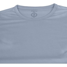 Nors Regular Bisiklet Yaka Tshirt - Açık Mavi