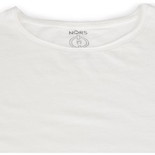 Nors Regular Loose Tshirt - Beyaz