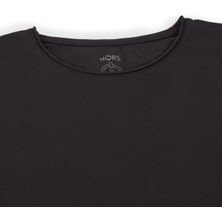 Nors Regular Loose Tshirt - Antrasit
