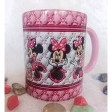 Mugs And Love Mınnıe Mouse 3D Baskı Büyük Boy Kupa