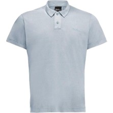Jack Wolfskin Pikeh Polo M 1809731-1409 Mavi Tişört
