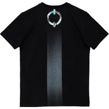 Nors Sports Logo Regular Tshirt - Siyah