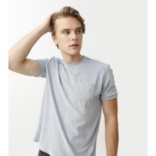 Nors Bisiklet Yaka Havlu Kumaş Erkek Tshirt