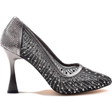 Miss Jena Sindirella 2 Kadın Taşlı Abiye Ayakkabı