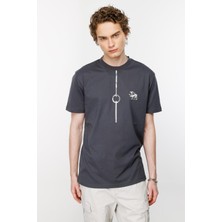 Nors Key To Valhallah Regular Tshirt - Koyu Füme