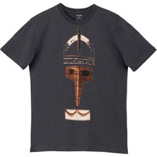 Nors Nordic Mask Regular Tshirt - Koyu Füme
