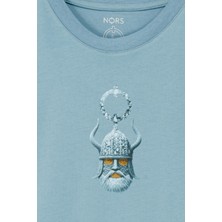 Nors Valhallah Guardian Regular Tshirt - Buz Mavi