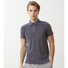 Nors Polo Yaka Havlu Kumaş Erkek Tshirt