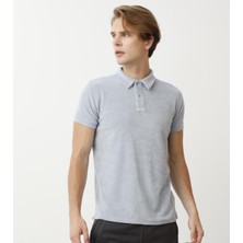Nors Polo Yaka Havlu Kumaş Erkek Tshirt