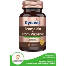 Bromelain & Krom Pikolinat 60 Kapsül