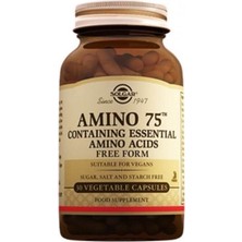 Solgar Amino 75 (Essential Amino Complex) 30 Kapsül
