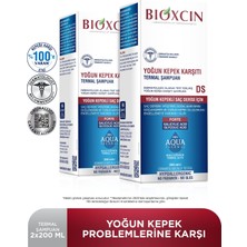 Bioxcin Yoğun Kepeğe Karşı Etkili Besleyici Şampuan 200 ml 2'li Set Alkol İçermez