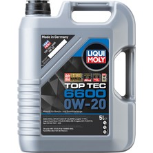 LIQUI MOLY TOP TEC 6600 0w-20, 5L Motor Yağı (Üretim:2024), 21411