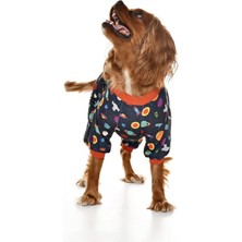 Petza Küçük ve Orta Irk Köpek Pijama Tulum Vanya Köpek Kıyafeti