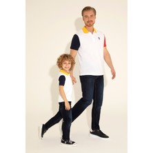 U.S. Polo Assn. Erkek Çocuk Mavi Jean Pantolon 50288551-DN0022