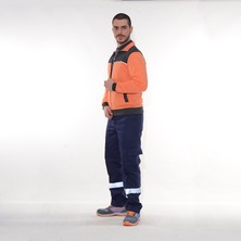 Formteks İş Montu 3 İplik Turuncu