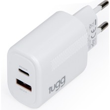 Tugg Germany Hızlı Şarj Başlık Usb+Type-C Girişli 20W 104403