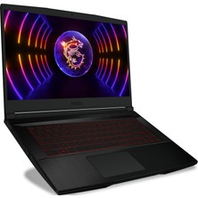 Msı Thın GF63 12VE-082XTRM4 Intel Core I5 12450H 16GB 512GB SSD RTX4050 Windows 11 Pro 15.6" Fhd 144Hz Taşınabilir Bilgisayar