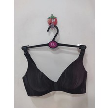 F.K. Lazer Kesim Balensiz Tam Destekli Siyah Sütyen 675