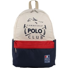 Cambridge Polo Club 2024 Koleksiyonu Old Fashioned Unisex Sırt Çantası