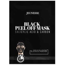 Jeunesse Black Peel Off Mask Salisilik Asit Aktif Karbon Soyulabilir Maske 15 G x 3 adet