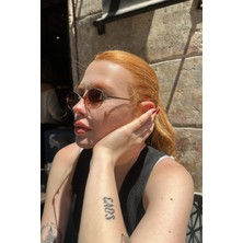 Falan Eyewear Femi Kadın Güneş Gözlüğü Kahverengi