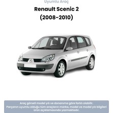 Muadil Renault Scenic 2 Manuel El Frenli Arka Fren Balatası (2008-2010)