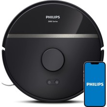 Philips Aqua Islak ve Kuru Premium Temizlik Robotu, 4000 Pa Emiş Gücü, Tek Şarjla 230 Dakikaya Kadar Temizlik, Lidar, Luciole Lambader Hediye