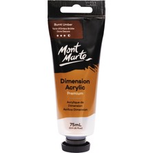 MONT MARTE Premium Dimension Akrilik 75ml - Burnt Umber