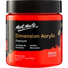 MONT MARTE Premium Dimension Akrilik 250 ml Medium Yellow
