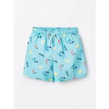 LC Waikiki Lcw Kids Bisiklet Yaka Erkek Çocuk Atlet ve Deniz Şortu