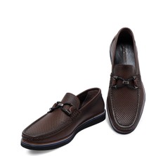 Ducavelli Gela Deri Erkek Günlük Ayakkabı Loafer Ayakkabı