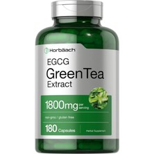 Horbaach Horbäach Egcg Green Tea Extract Pills | 180 Capsules | Max Potency | Non-Gmo & Gluten Free Supplement