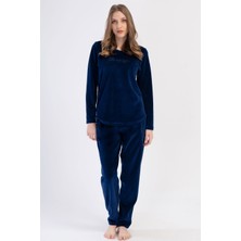 Vienetta Kadın Kadife Uzun Kol Pijama Takım
, 403079