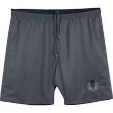 Maruf Shop Erkek Büyük Beden 115 KILO-194 Kilo Arası Için Uygun Deniz Şortu Dekons Antrasit