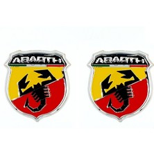 BS.Elektronik  Abarth Arma Alüminyum Pleksi 2 Adet